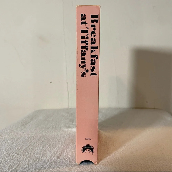 Vintage Collectible Breakfast at Tiffany's Audrey Helpburn VHS Tape Pink Cover - Picture 7 of 14